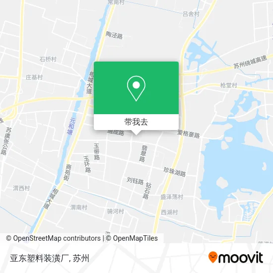 亚东塑料装潢厂地图