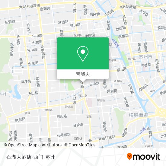 石湖大酒店-西门地图