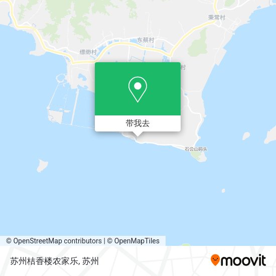 苏州桔香楼农家乐地图