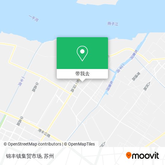 锦丰镇集贸市场地图