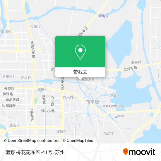 渡船桥花苑东区-41号地图