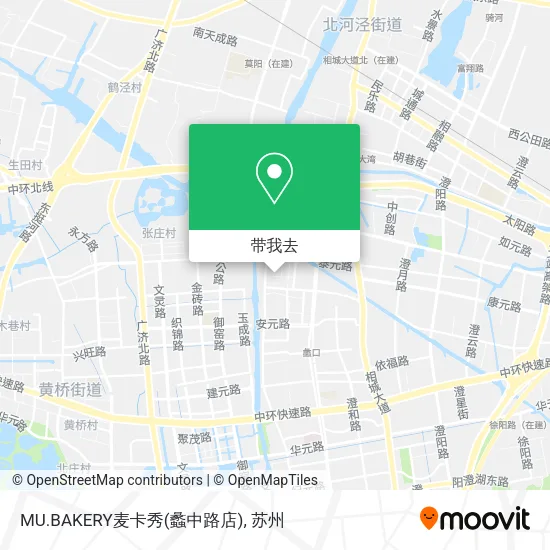 MU.BAKERY麦卡秀(蠡中路店)地图