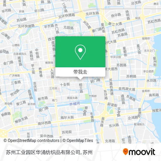 苏州工业园区华涌纺织品有限公司地图