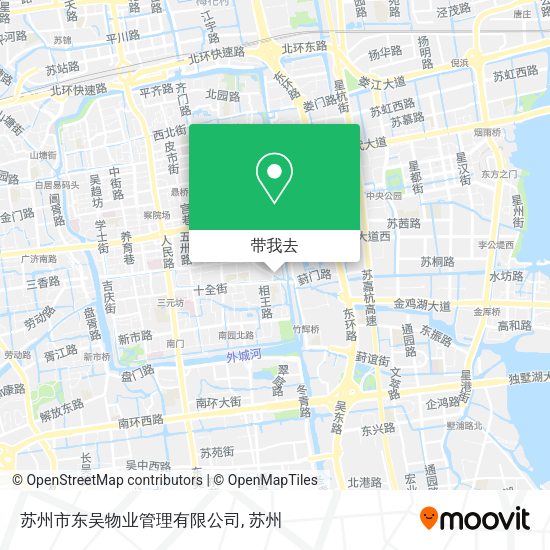 苏州市东吴物业管理有限公司地图