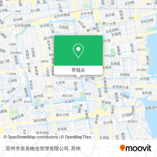 苏州市东吴物业管理有限公司地图
