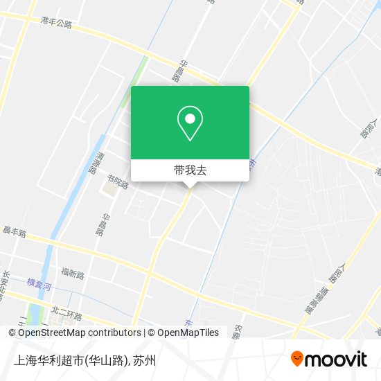 上海华利超市(华山路)地图