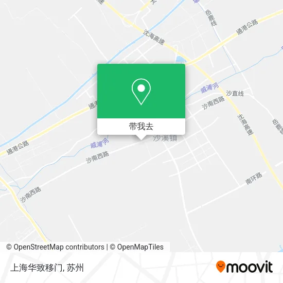 上海华致移门地图