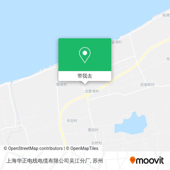 上海华正电线电缆有限公司吴江分厂地图