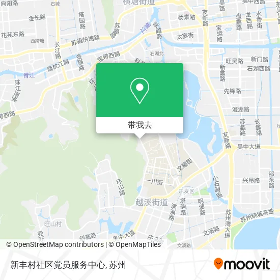 新丰村社区党员服务中心地图