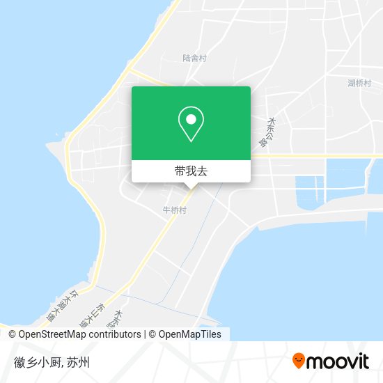 徽乡小厨地图