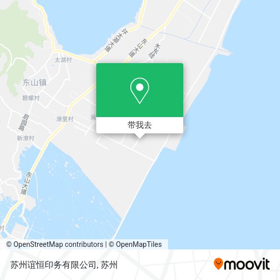 苏州谊恒印务有限公司地图
