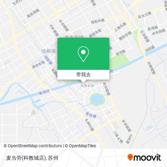 麦当劳(科教城店)地图