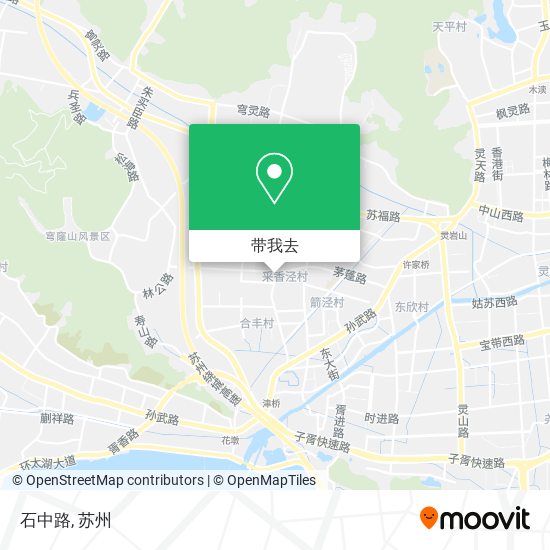石中路地图