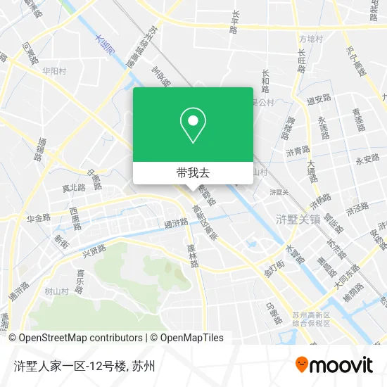 浒墅人家一区-12号楼地图