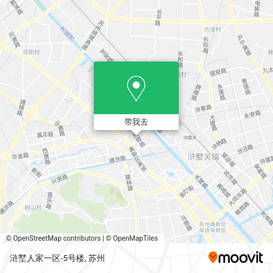 浒墅人家一区-5号楼地图