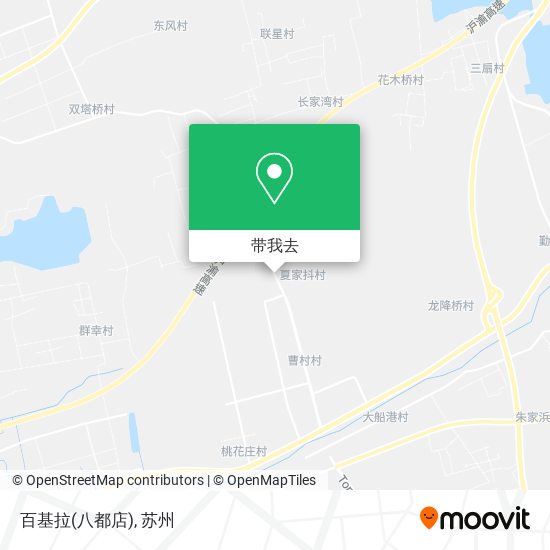 百基拉(八都店)地图