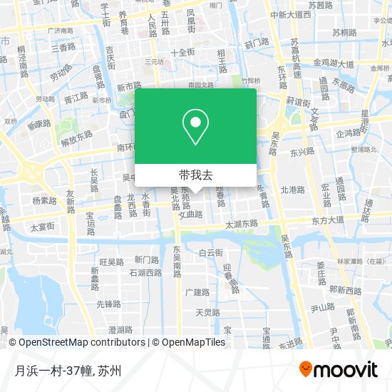 月浜一村-37幢地图