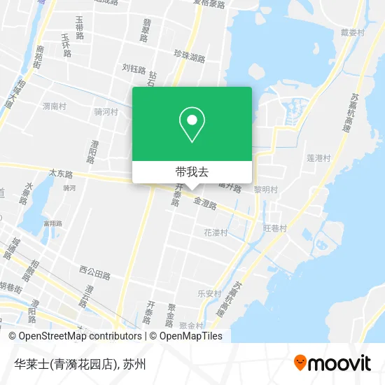 华莱士(青漪花园店)地图