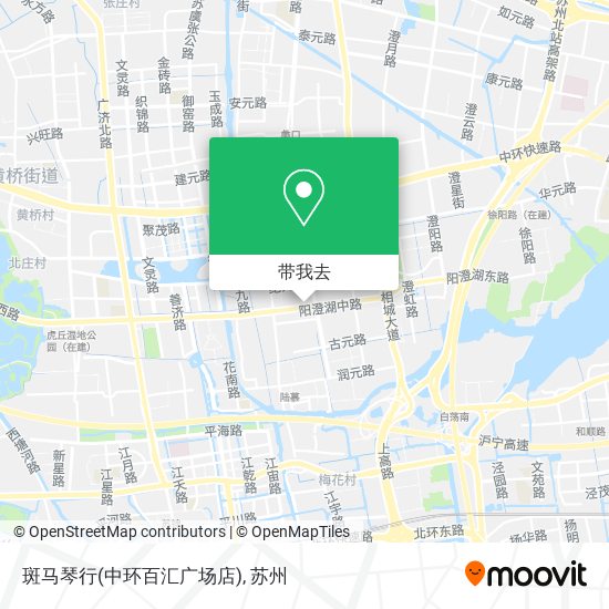 斑马琴行(中环百汇广场店)地图