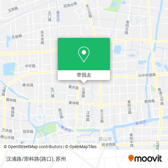 汉浦路/崇科路(路口)地图