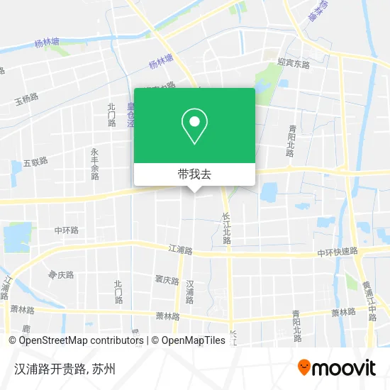 汉浦路开贵路地图