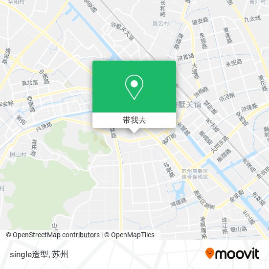 single造型地图