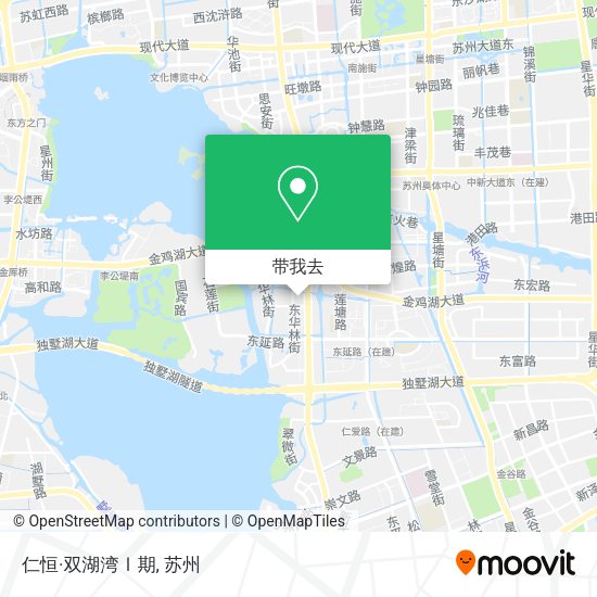 仁恒·双湖湾Ⅰ期地图