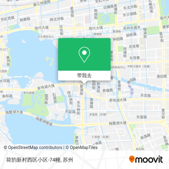 荷韵新村西区小区-74幢地图