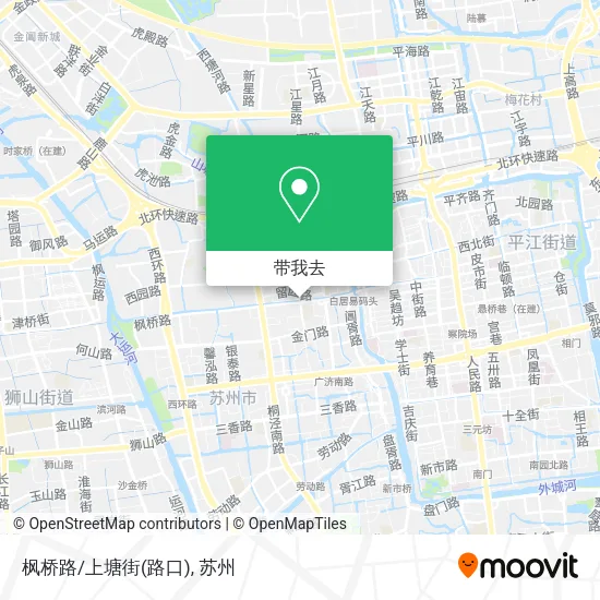 枫桥路/上塘街(路口)地图