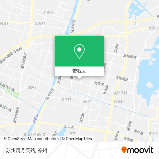 苏州渭月宾馆地图