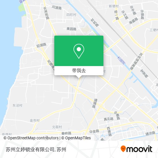 苏州立婷锁业有限公司地图