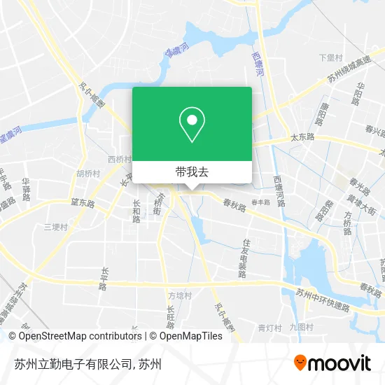 苏州立勤电子有限公司地图