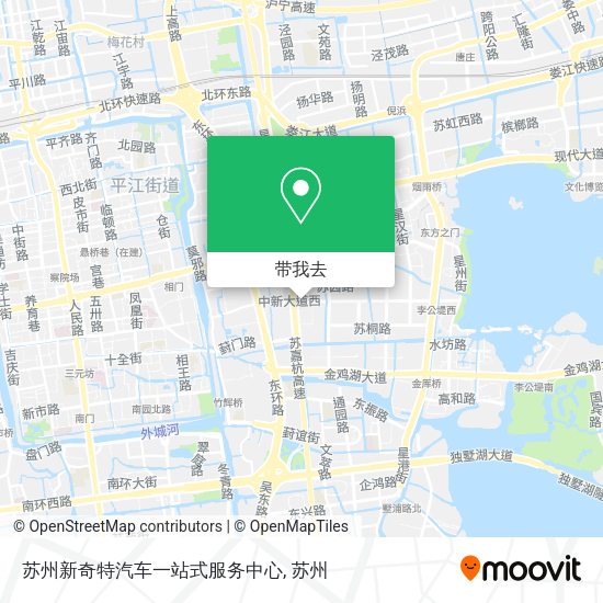 苏州新奇特汽车一站式服务中心地图
