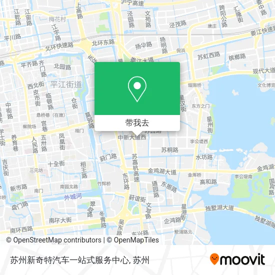 苏州新奇特汽车一站式服务中心地图