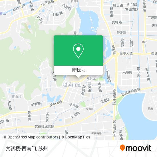 文驷楼-西南门地图