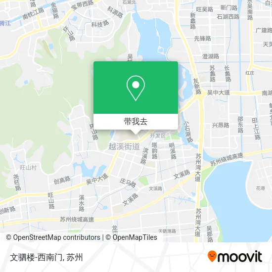 文驷楼-西南门地图