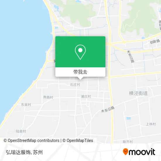 弘瑞达服饰地图