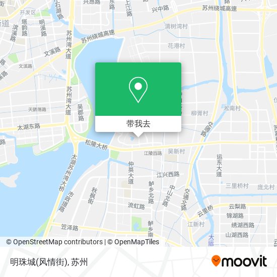 明珠城(风情街)地图
