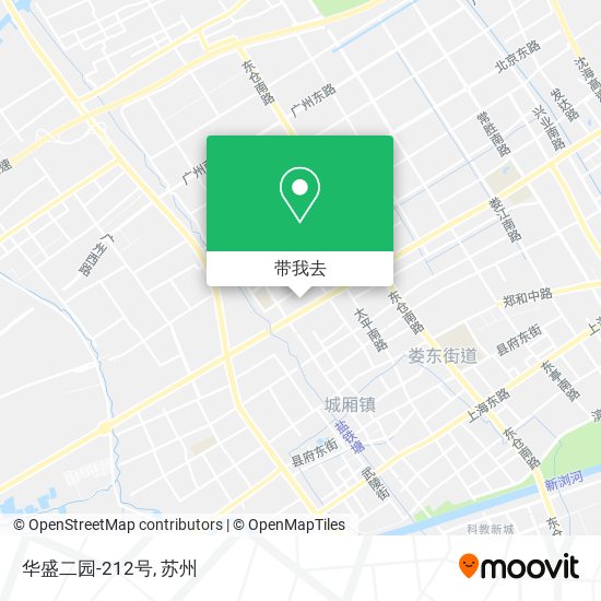 华盛二园-212号地图