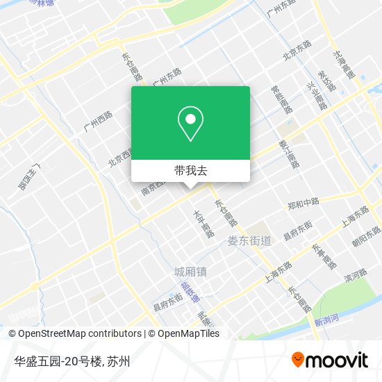 华盛五园-20号楼地图