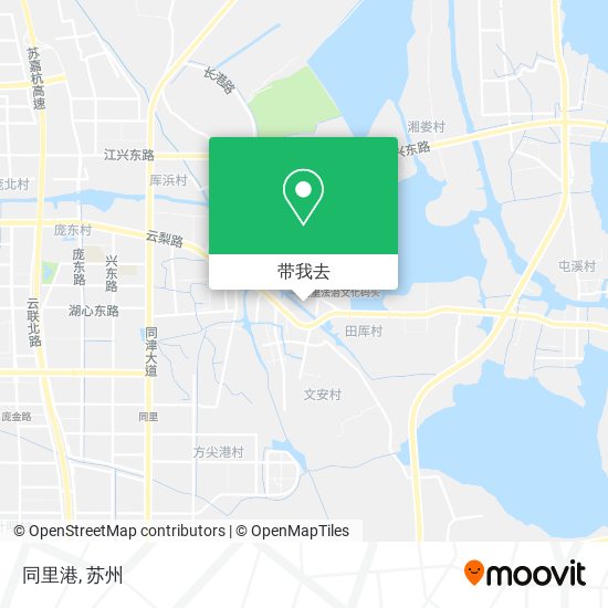 同里港地图