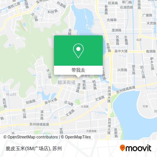 脆皮玉米(SM广场店)地图