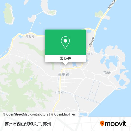 苏州市西山镇印刷厂地图