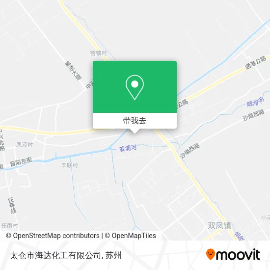 太仓市海达化工有限公司地图