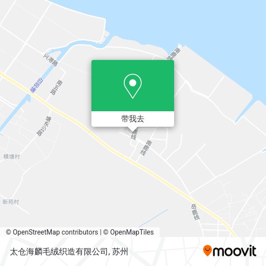 太仓海麟毛绒织造有限公司地图