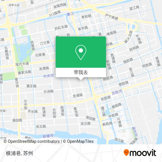横浦巷地图