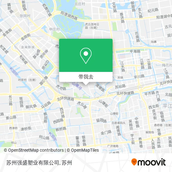 苏州强盛塑业有限公司地图