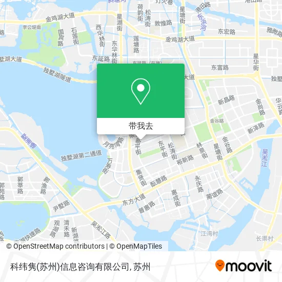 科纬隽(苏州)信息咨询有限公司地图