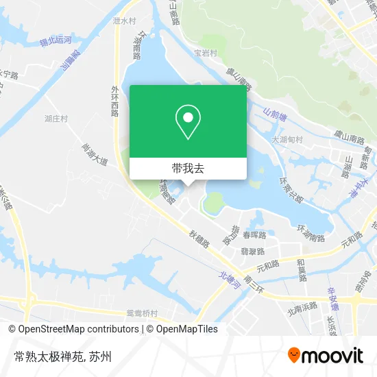 常熟太极禅苑地图