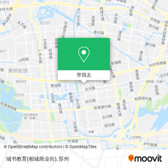 城书教育(相城商业街)地图